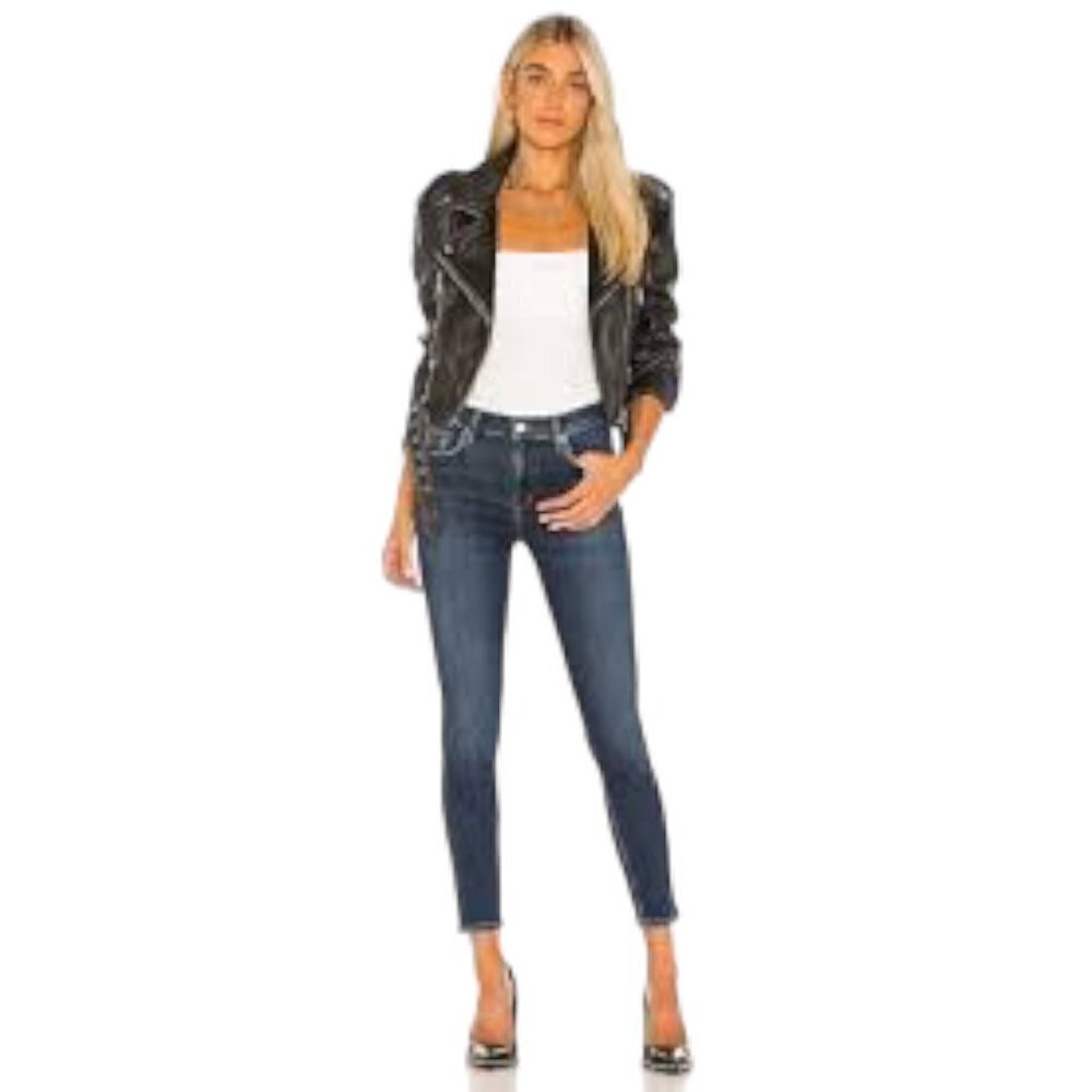 Agolde Sophie Mid Rise Ankle Jeans 28